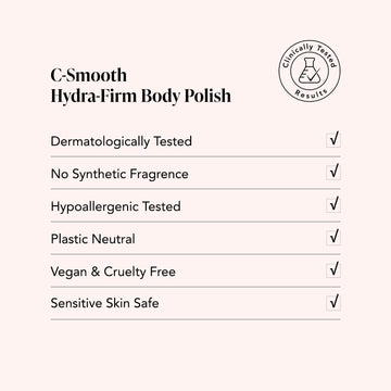 Odacité Hydra-Firm Full Body Duo with Vitamin C & Kakadu Plum, in white bottles, labeled as dermatology and allergy tested.