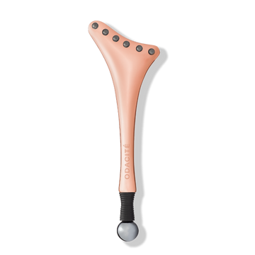 Odacité Cryo-Tech Facial Tool with Terahertz-powered metal nodes and a black ball handle for facial massage.