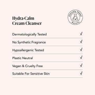 Odacité Edelweiss Extrême Hydra-Calm Cream Cleanser tube with dermatologist tested, hypoallergenic, vegan, plastic neutral labels.