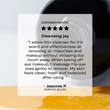 Odacité Luxe Experience travel-size bottles are shown, highlighting gentle makeup removal and appealing scent.